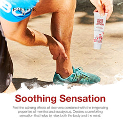 Forever Living Aloe Heat Lotion pump bottle for easy daily use.