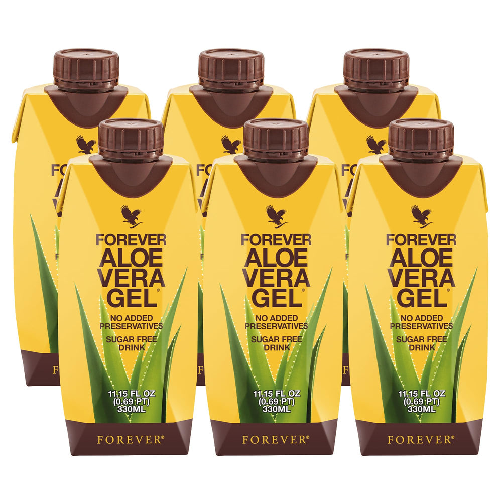 Forever Living Aloe Vera Gel inner leaf pour, pure and refreshing for daily use.