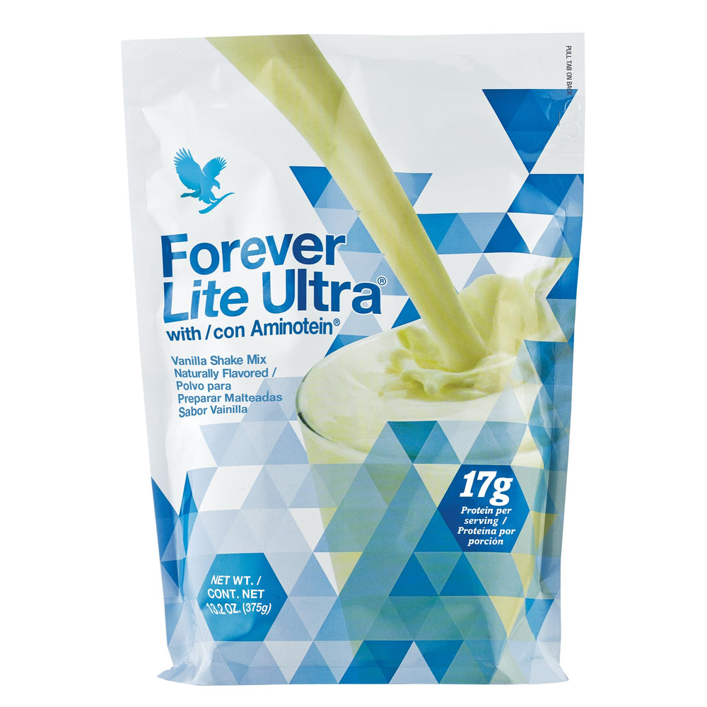 Forever Living Forever Lite Ultra Vanilla scoop for post-workout refuel and lean nutrition.