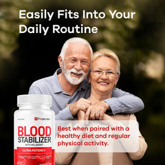 Forge Labs Blood Stabilizer dosage chart for easy daily dosing