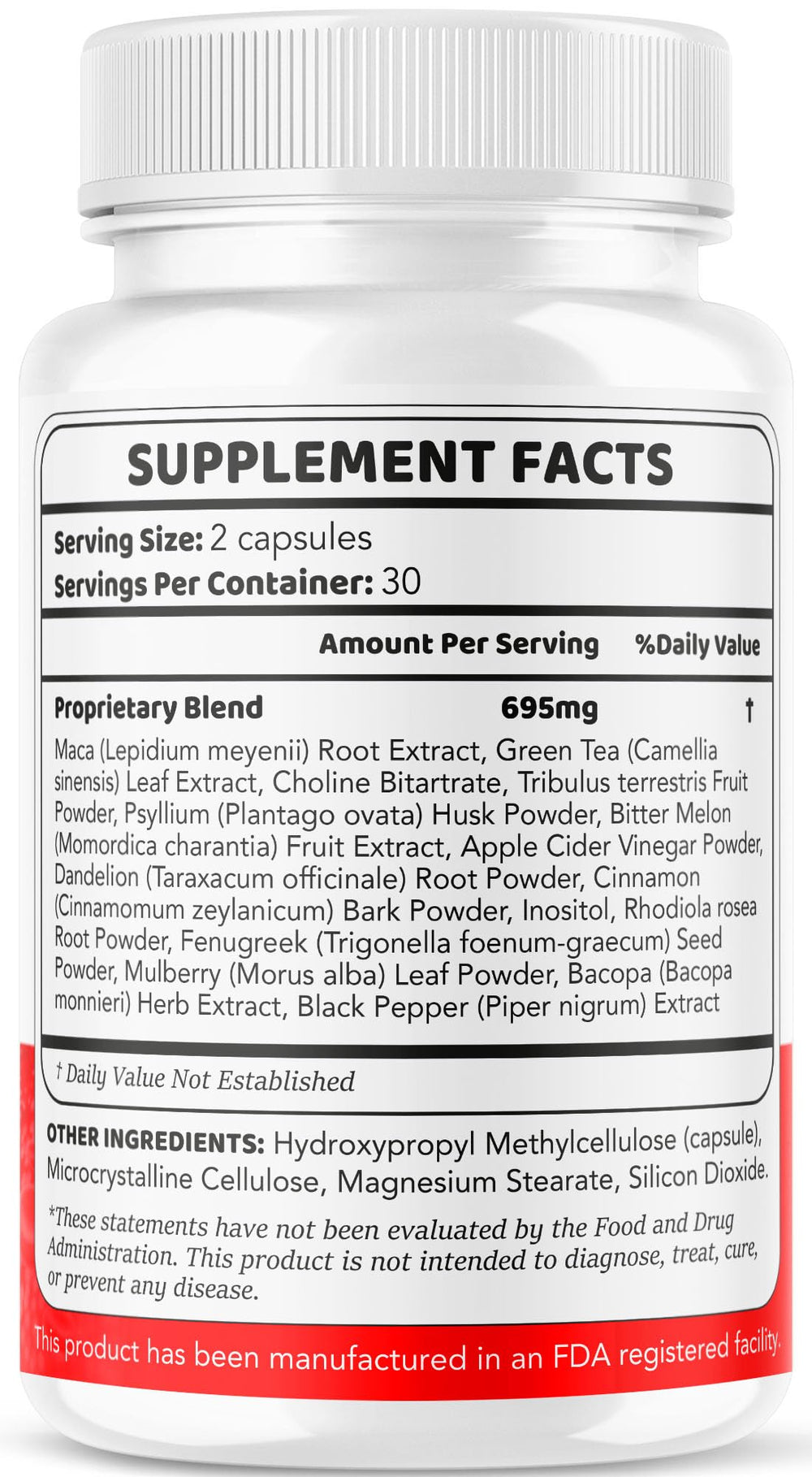 Forge Labs Blood Stabilizer pack with glass of water for daily routine