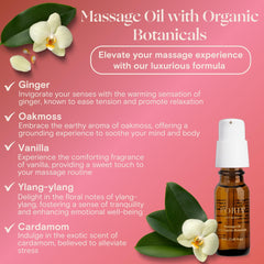 Foria Passion Play Kit ingredient list highlights organic vegan formula.