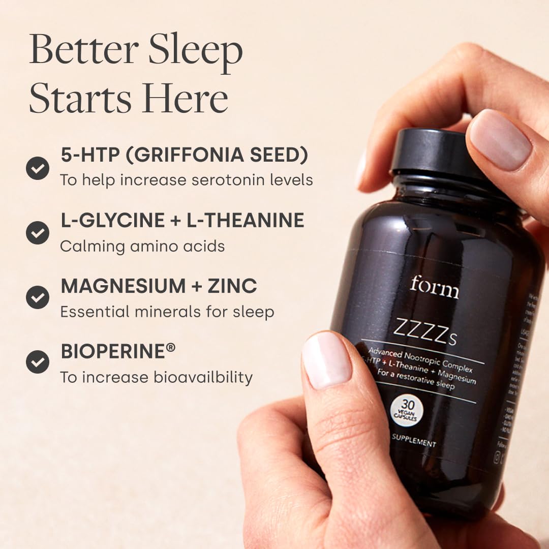Form ZZZZs Griffonia seed icon signals natural serotonin support.
