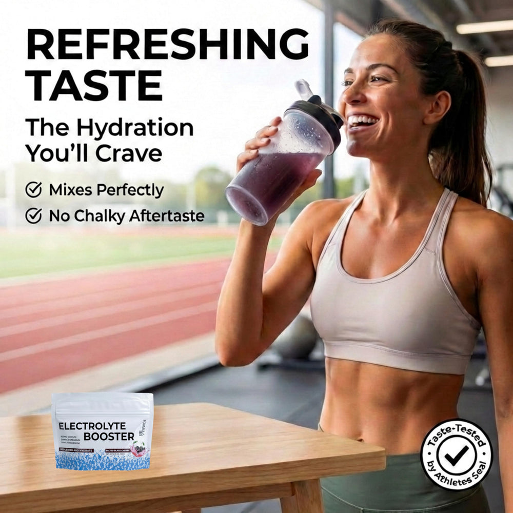 Formula 369 label close-up highlighting clean ingredients for healthy hydration.