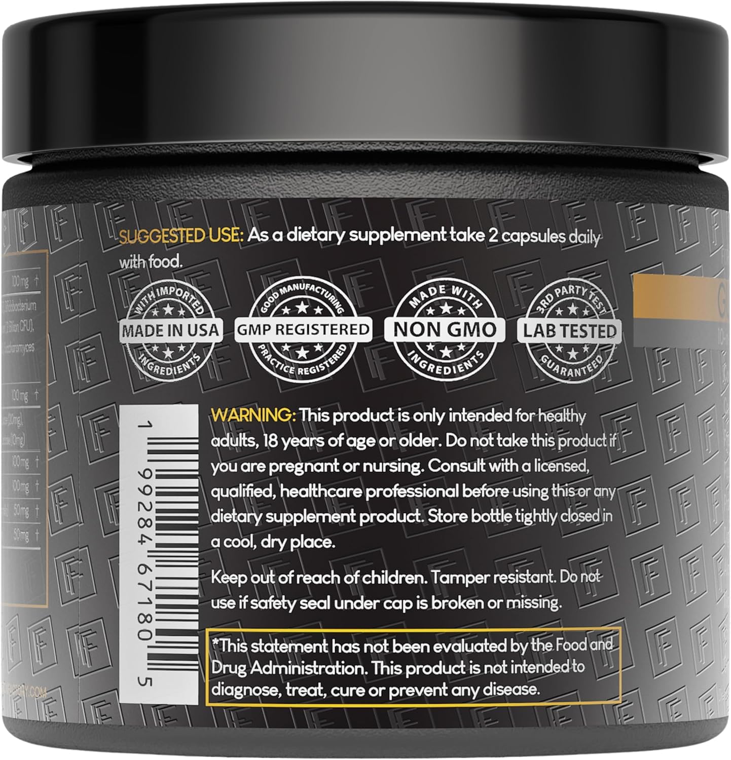 Formulation Factory Gut Intellect ingredient blend highlights diverse gut-supporting ingredients.