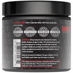 Formulation Factory Heart of Steel label ingredients and dosage details