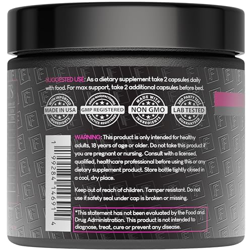 Formulation Factory Hormone Balance capsules being poured for easy daily dosing.