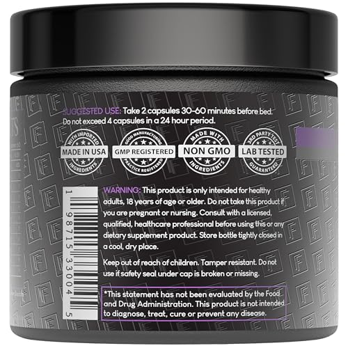 Bottle label of The Night Before shows a transparent, high‑quality sleep support formula.