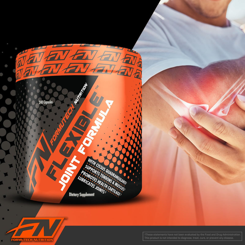 Formutech Flexible Joint Formula active use during movement and stretching.
