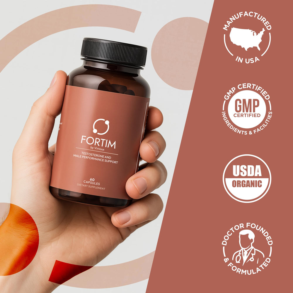 Fortim consumption scene implies routine use for vitality maintenance.