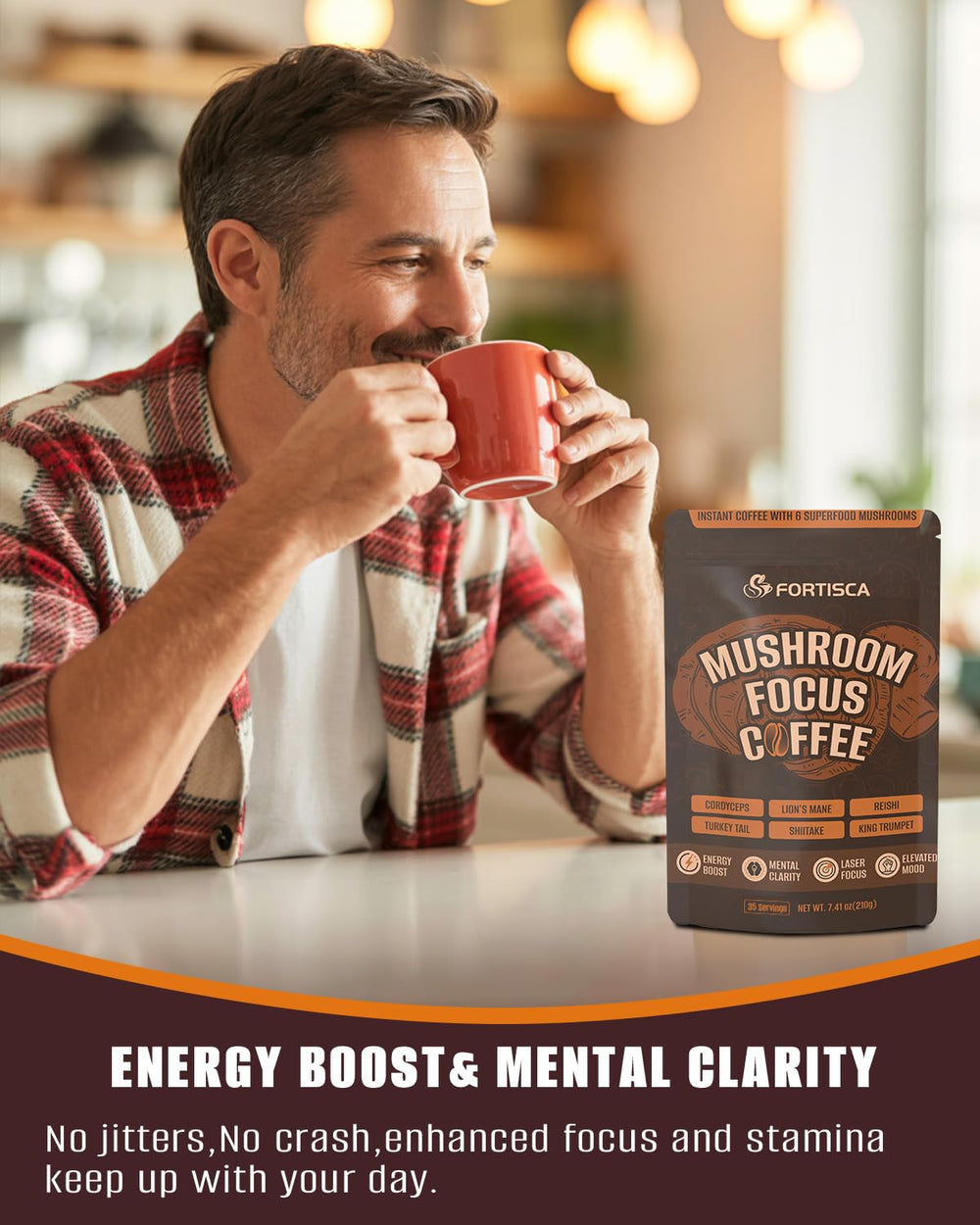 FORTISCA 6 g scoop ready-to-use mix for convenient everyday enjoyment