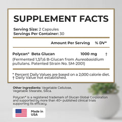 Forty-plus Muscle Bone Joint Advanced Support polycan-beta-glucan ingredient icon.