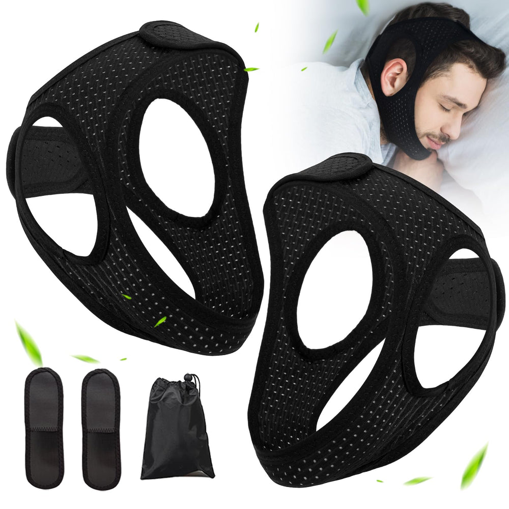 Forzacx Chin Strap closeup shows breathable Lycra fabric for comfortable wear.