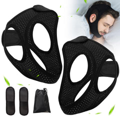 Forzacx Chin Strap closeup shows breathable Lycra fabric for comfortable wear.