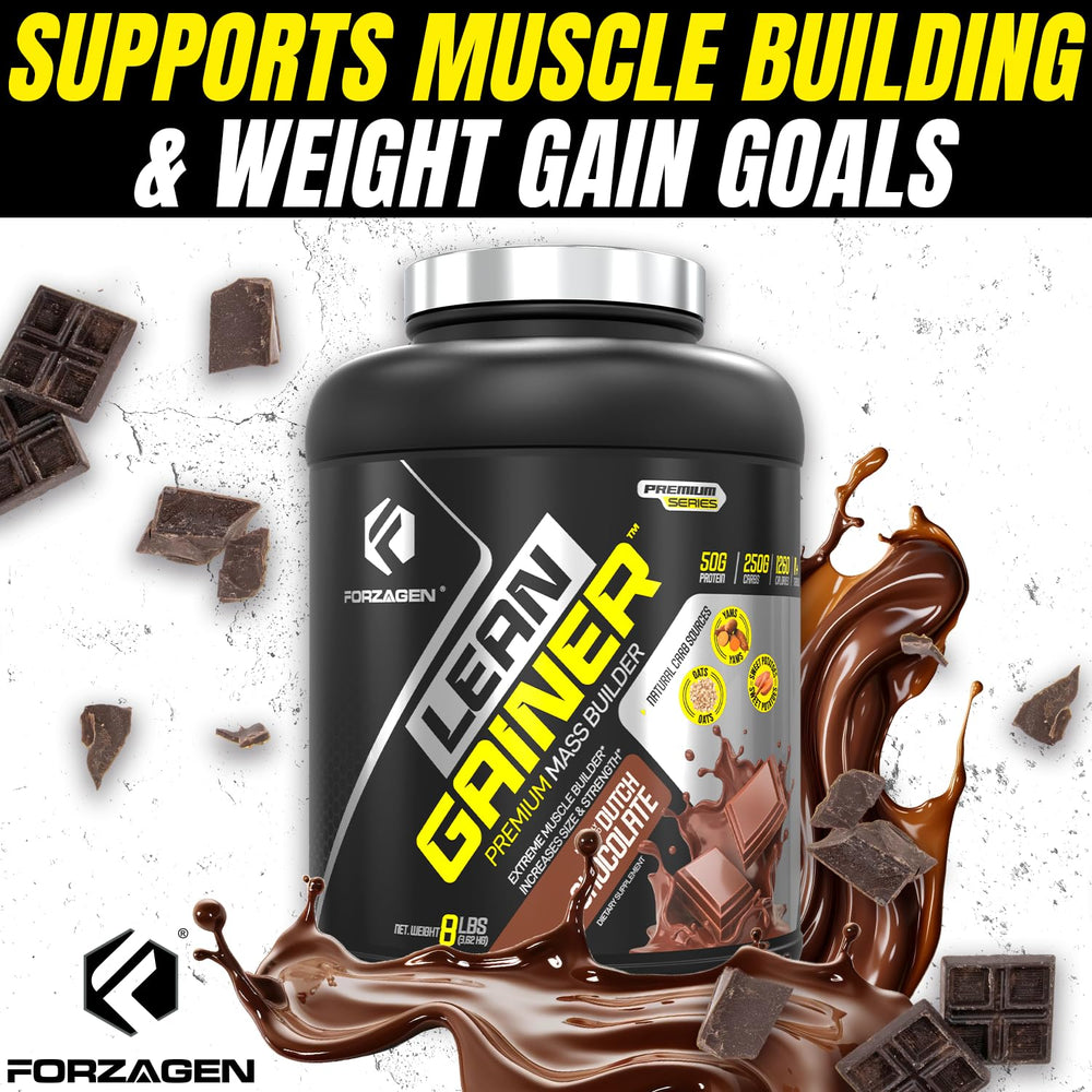 Forzagen Lean Gainer creamy-vanilla shake ideal post-workout recharge