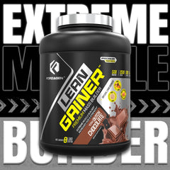 Forzagen Lean Gainer nutrition label close-up with calories and protein