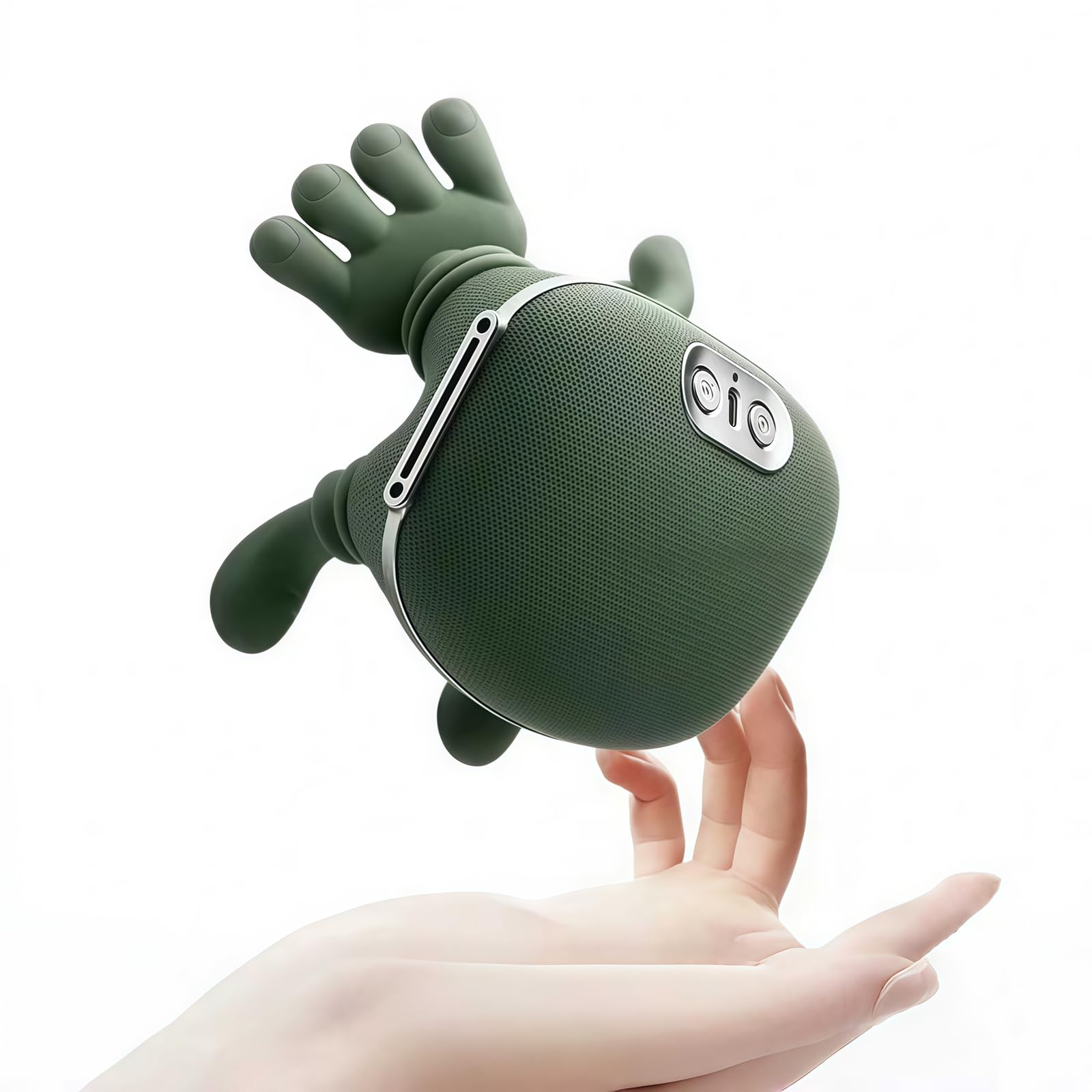 FOTFPYR Bionic neck massager side view for 4D kneading relief