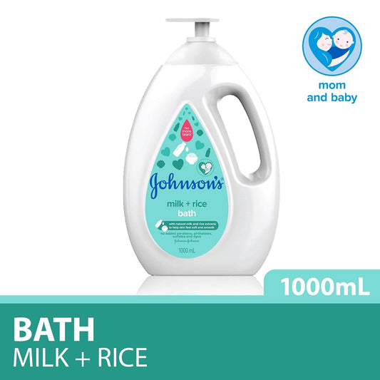 Milk bath being poured into warm water for soothing bath time