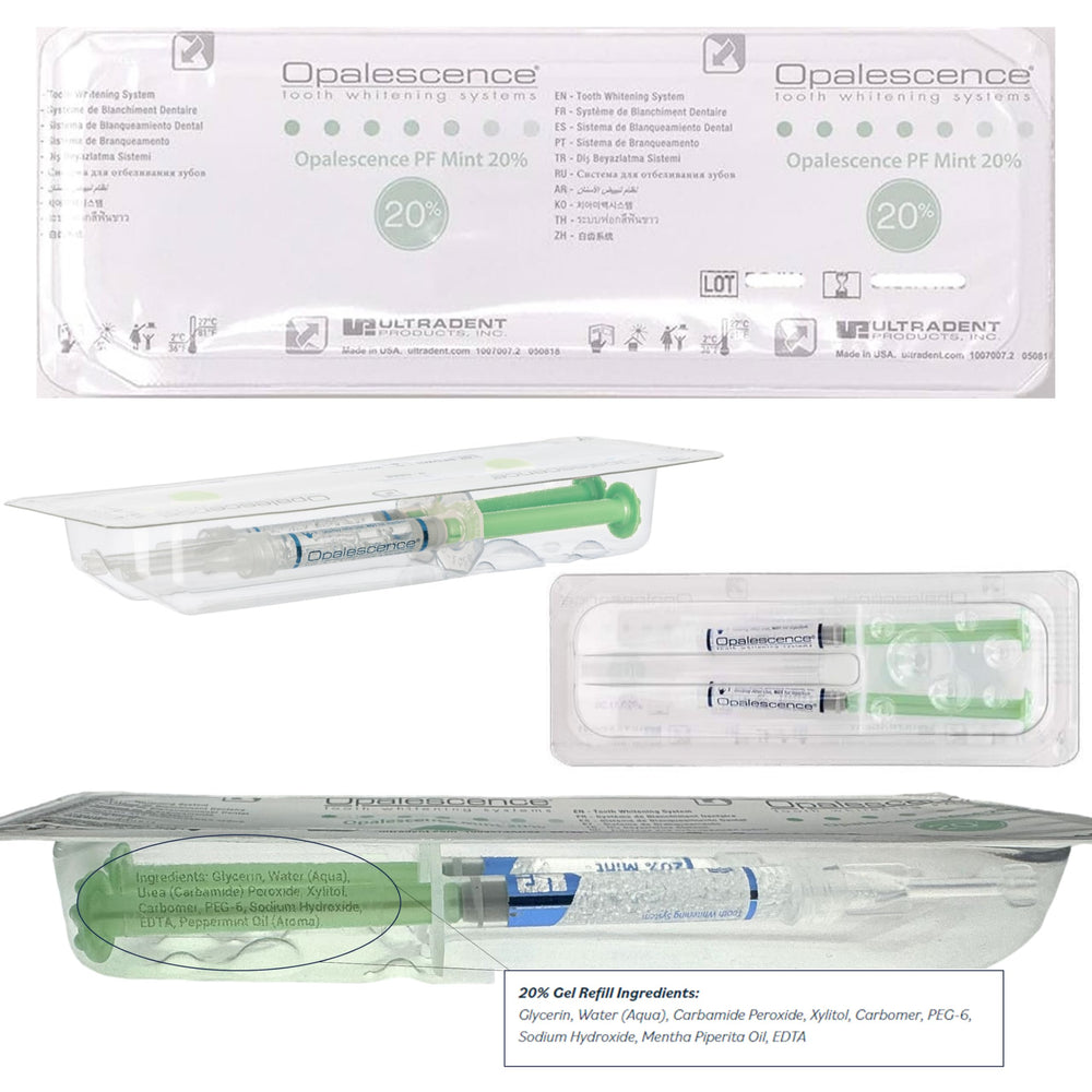 Four 1.2 ml syringes ready for multiple sessions