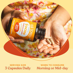 Four Sigmatic Focus Capsules bacopa monnieri shot underscores memory-supporting herbal blend.