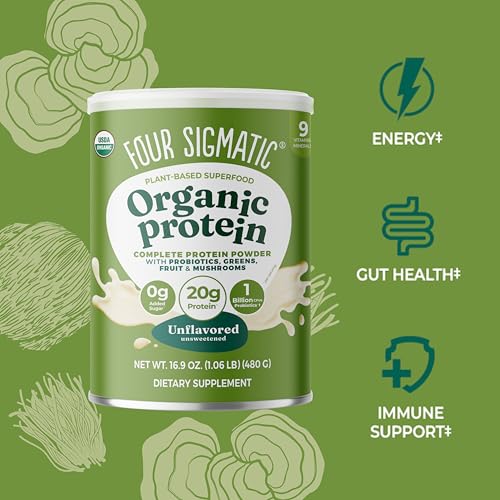 Four Sigmatic mushroom blend with Lion’s Mane and Chaga for daily immune health routines