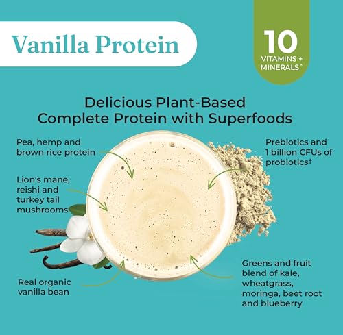 Four Sigmatic protein bag opened, ready for quick, clean fueling with plant-based powder.