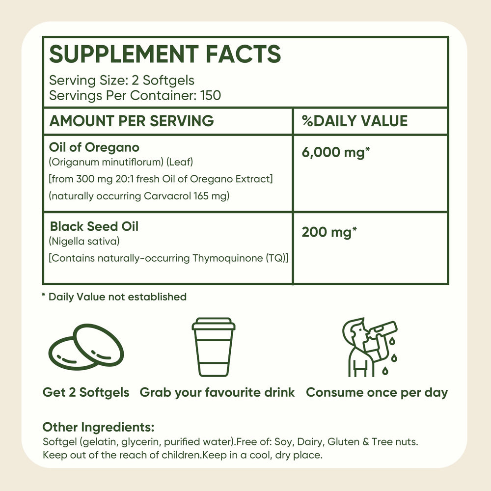 FQMUEV dual-herbal softgels angle shows convenient daily capsule intake.