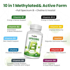 Franguly Liposomal B Complex methylcobalamin B12 form for absorption