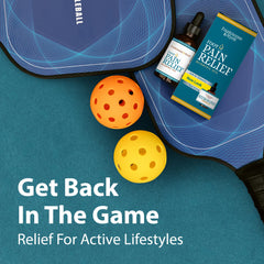 Menthol and essential oils blend in a quality formula.