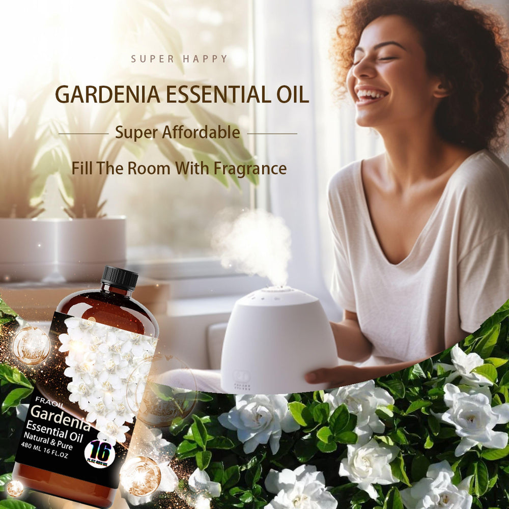 Gardenia essential oil suitable for diffusers and ambient scents
