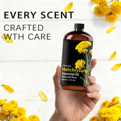 FRAOIL Helichrysum diffusing in a diffuser creates a calming atmosphere