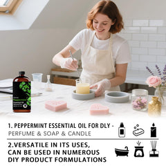 Elegant FRAOIL Peppermint Oil gift packaging idea