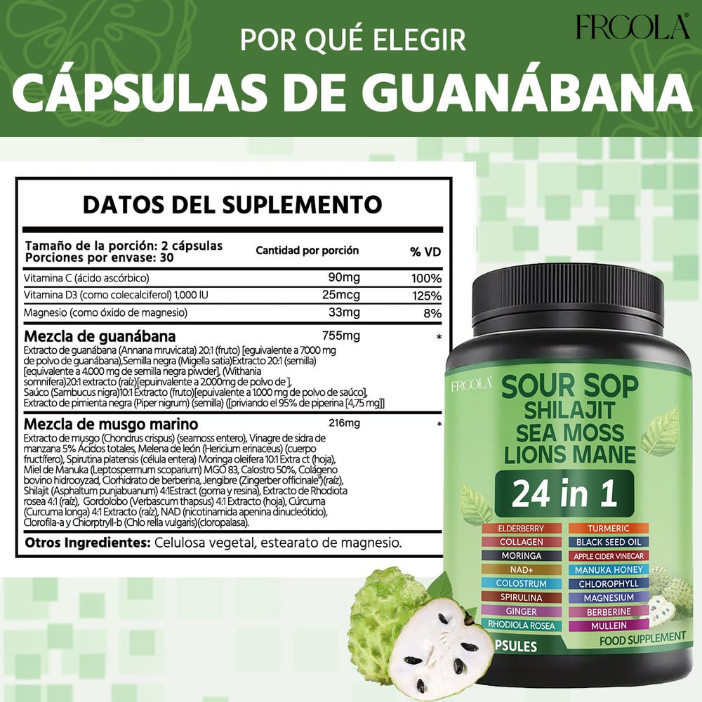 Frcola vegan gluten-free capsules packaging for plant based wellness