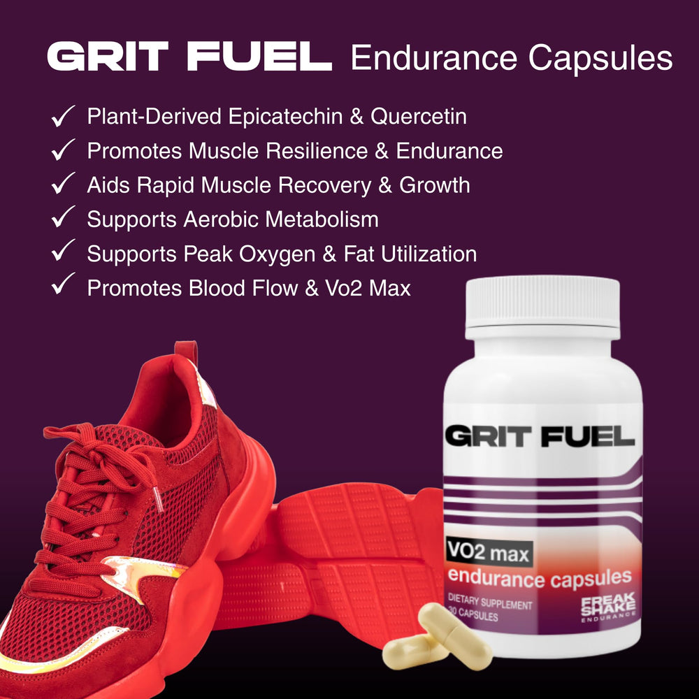 Freak Shake Grit Fuel Endurance package shown for training readiness.