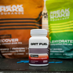 Freak Shake Grit Fuel Endurance travel pack for workouts.
