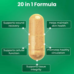 Free Life Labs WoundWorx Vitamin C emphasis for tissue support.