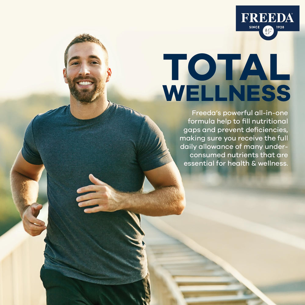 Freeda Maximum Strength packaging shows SCD-friendly claim for diet compliance