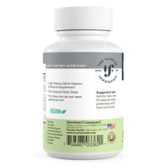 FREEDA One Daily Multivitamin unboxing video clip showing iron-free daily supplement.