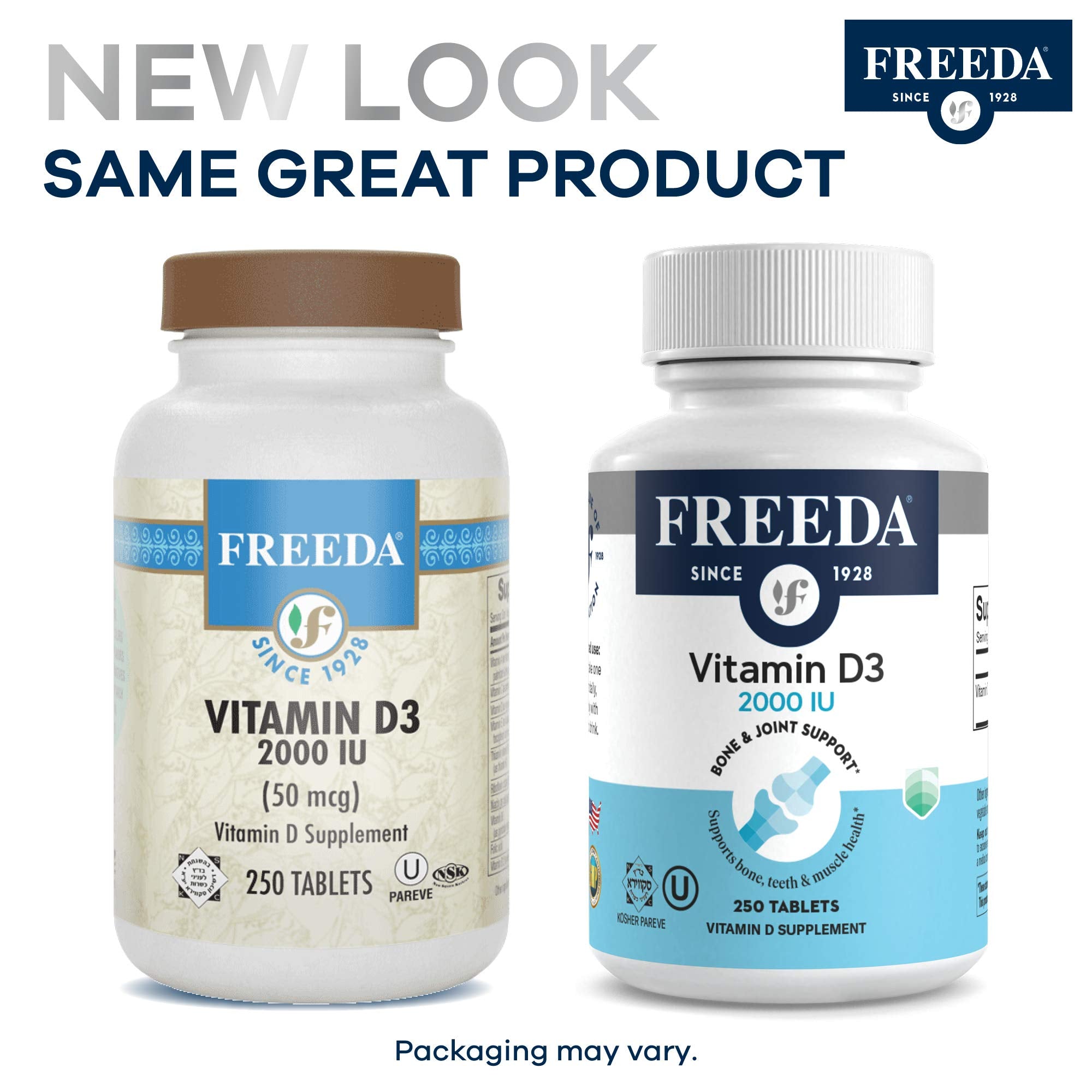 Freeda Vitamin D3-5000 IU daily dosage in a simple routine visuals