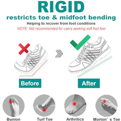 Freeior carbon fiber insole side profile highlights ultra-thin design for discreet wear