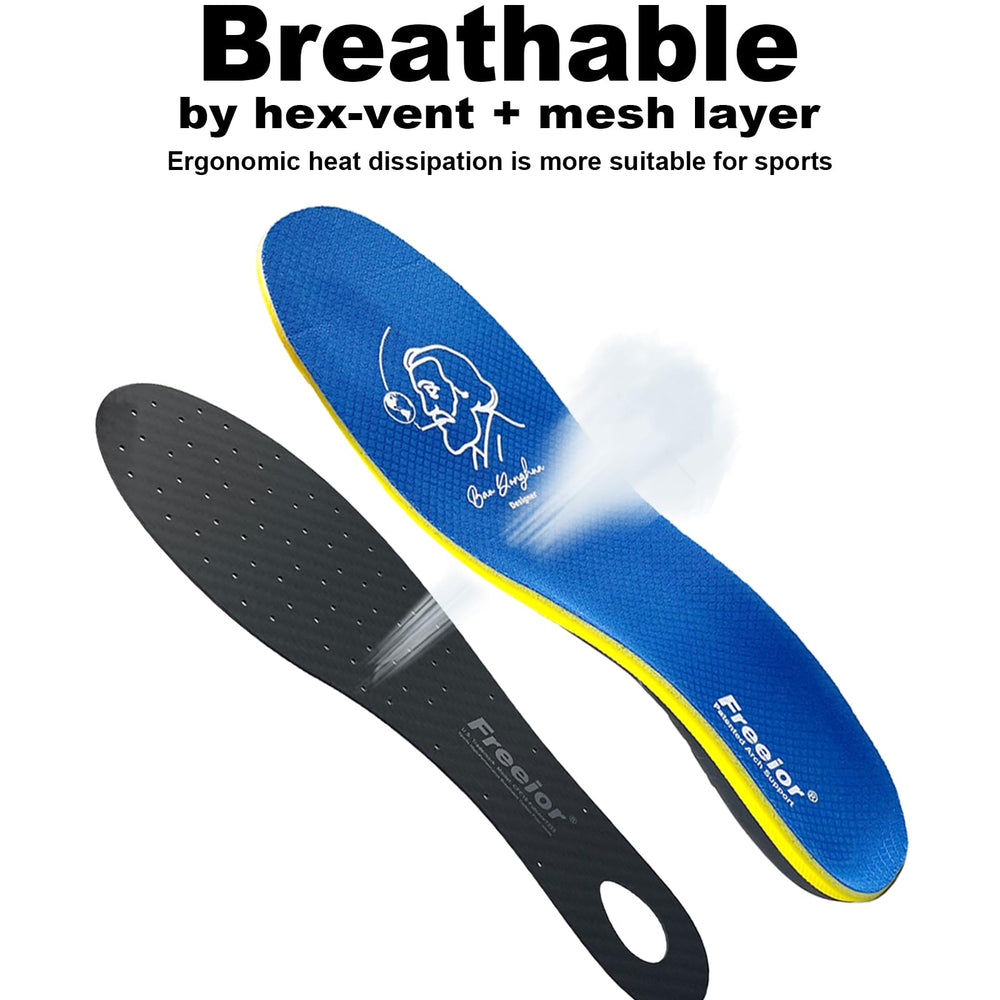 Freeior compatible with shoes that have removable insoles.