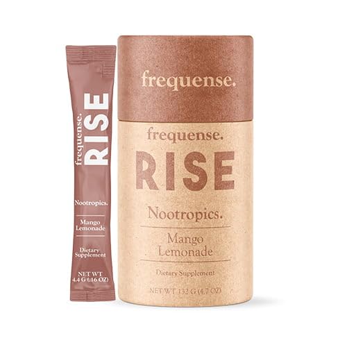 FREQUENSE Rise mango-lemonade stick offering refreshing flavor and focus potential.