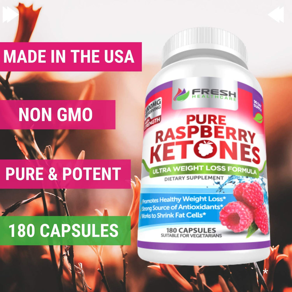 Fresh Healthcare Raspberry Ketones GMP facility certificate emphasizes quality