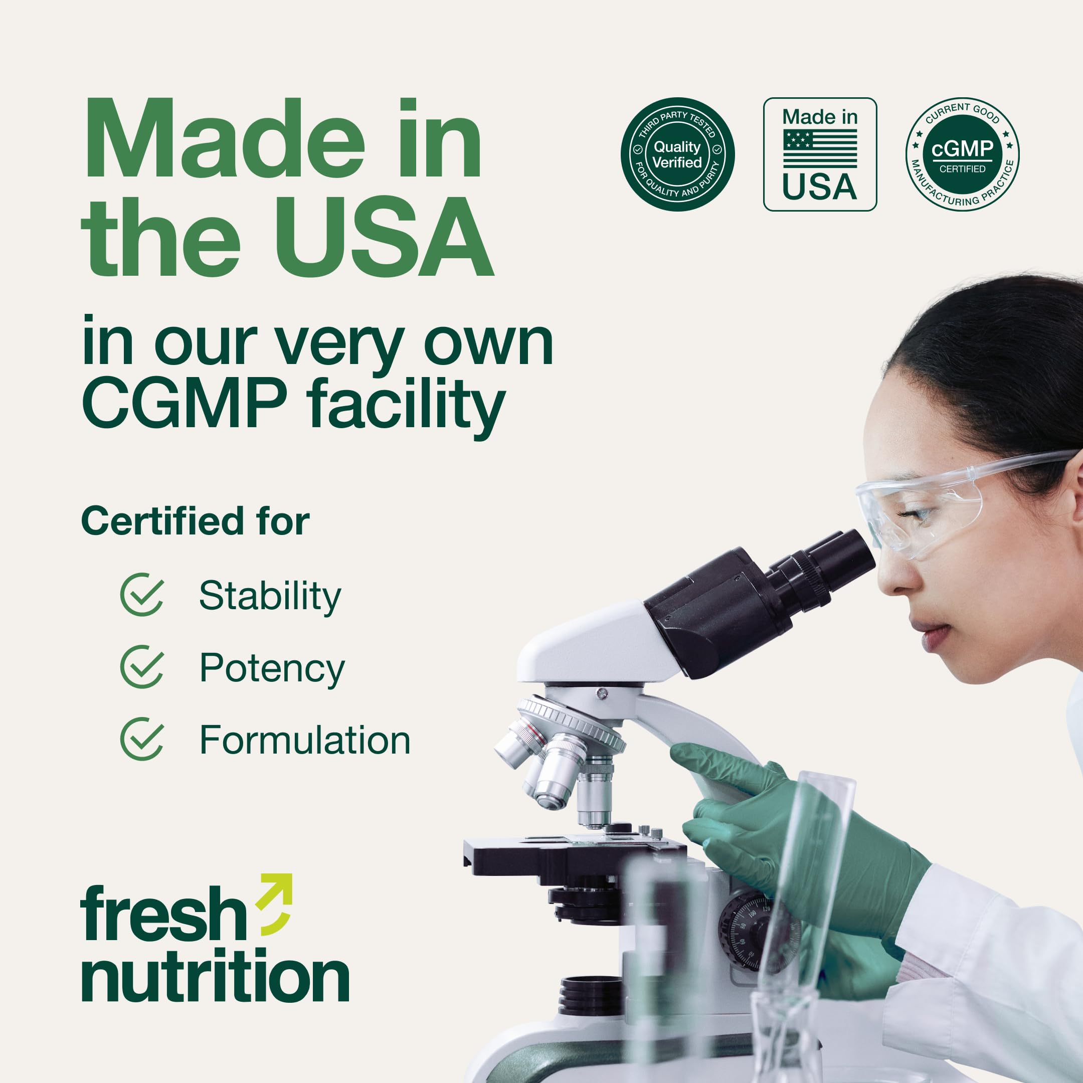 Fresh Nutrition science graphic visualizes gut health ideas and metabolic benefits