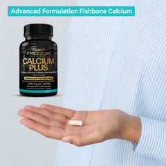 FREZZOR Calcium Plus New Zealand origin emphasizes sustainable fish bone calcium