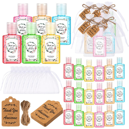 Frienda 24-set hand sanitizers for bulk gifts at events.
