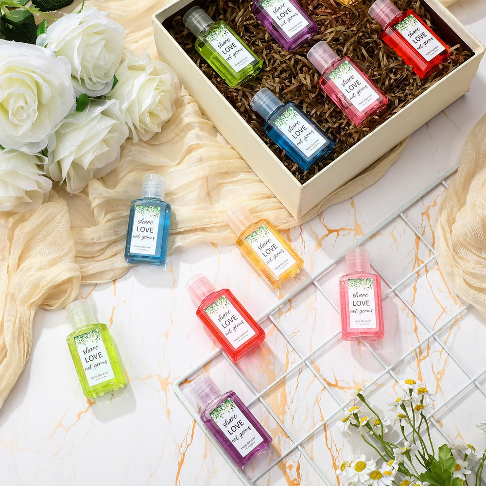 Frienda mini sanitizer with lemon scent, keeps hands clean during celebrations