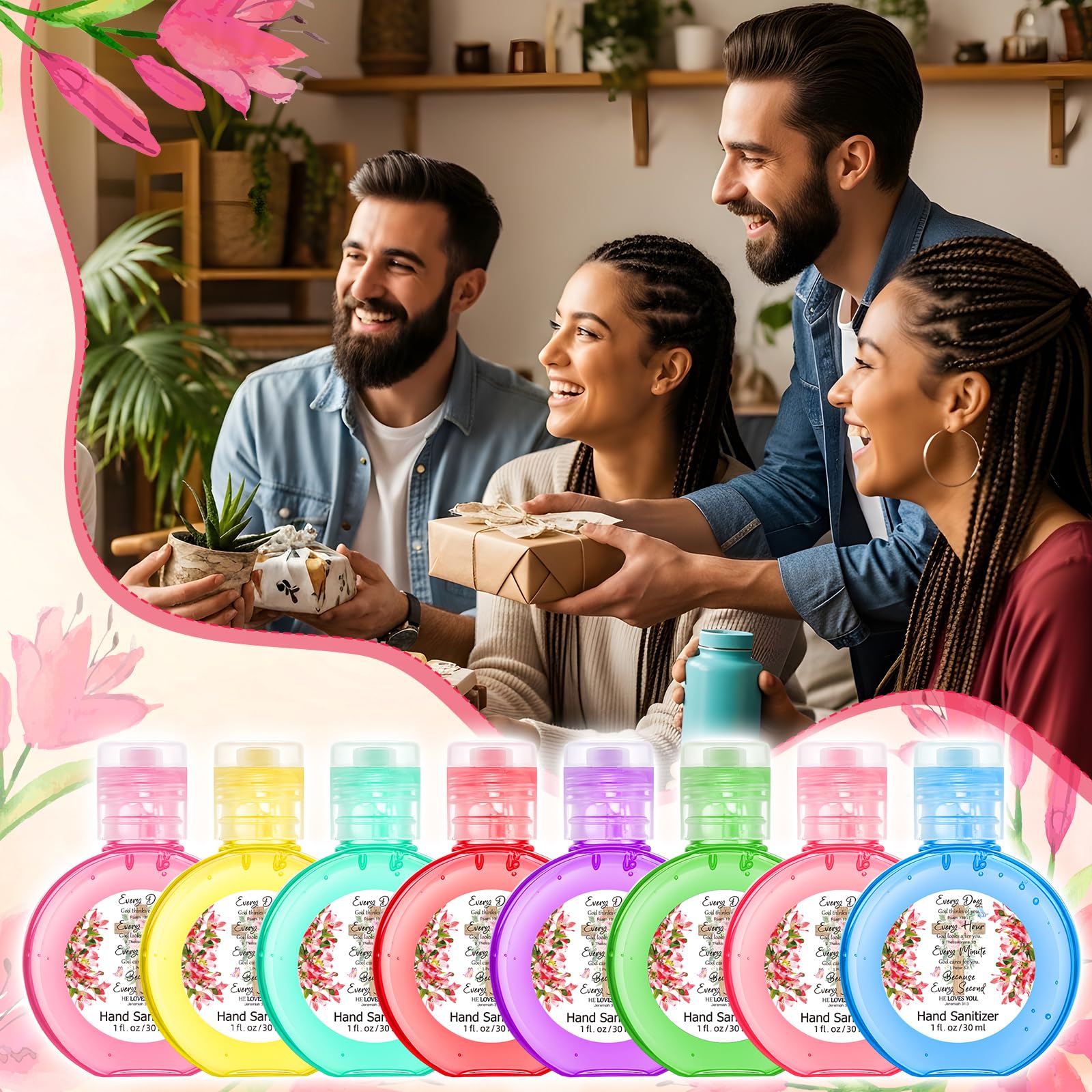 Frienda 62% ethyl alcohol formula delivers quick sanitization.