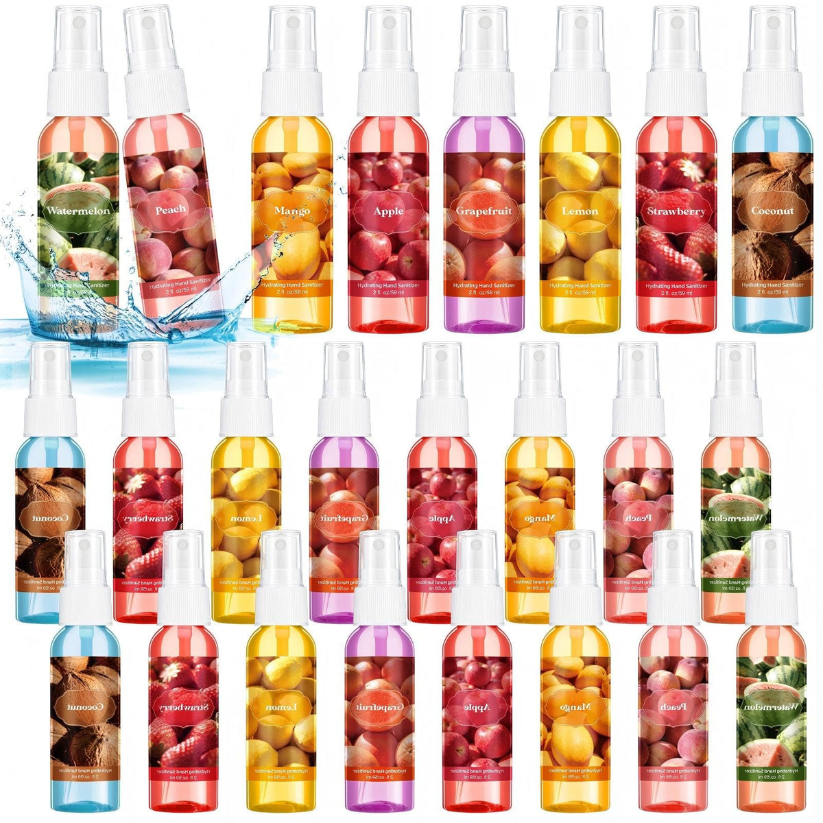 Frienda apple scented mini hand sanitizer spray for on-the-go freshness