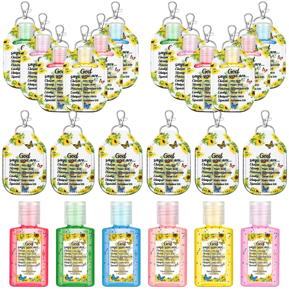 Frienda apple-scent sanitizer adds pleasant daily scent.